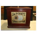 J&P COATS SPOOL COTTON 6 DRAWER SPOOL CABINET J&P COATS SPOOL COTTON 6 DRAWER SPOOL CABINET