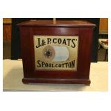 J&P COATS SPOOL COTTON 6 DRAWER SPOOL CABINET