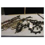 COLLECTION OF SLEIGH BELLS, HORSE HARNESS EQUIP. COLLECTION OF SLEIGH BELLS, HORSE HARNESS EQUIP.