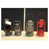 4 BARN LANTERNS (DIETZ) 4 BARN LANTERNS (DIETZ)