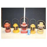 5 SINGLE LANTERNS (DIETZ, HANDDAR) 5 SINGLE LANTERNS (DIETZ, HANDDAR)