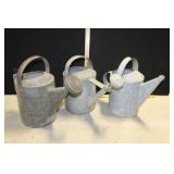 3 GALVANIZED WATER SPRINKLERS; 3 GALVANIZED WATER SPRINKLERS;