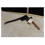 MEAT CLEAVER, UNMARKED HATCHET MEAT CLEAVER, UNMARKED HATCHET