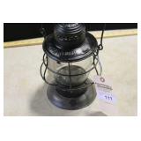 NEW YORK CENTRAL LANTERN (MARKED GLOBE) NEW YORK CENTRAL LANTERN (MARKED GLOBE)