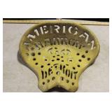 AMERICAN HARROW CO. IMPLEMENT SEAT, 15 1/2" AMERICAN HARROW CO. IMPLEMENT SEAT, 15 1/2"