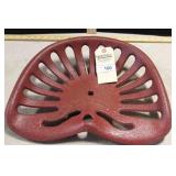 MC CORMICK IMPLEMENT SEAT, 17 1/2"