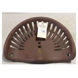 CAST IRON IMPLEMENT SEAT, 16" CAST IRON IMPLEMENT SEAT, 16"