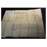 THREE EARLY LAND DEEDS (1833, 1838, 1839-"ELBA") THREE EARLY LAND DEEDS (1833, 1838, 1839-"ELBA")