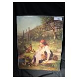 ORIGINAL (1906) PRINT OF A MOTHER AND CHILD AT THE ORIGINAL (1906) PRINT OF A MOTHER AND CHILD AT THE