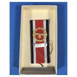 WWII GERMAN NAZI LUFTWAFFE PIN WITH RIBBON BACK, WWII GERMAN NAZI LUFTWAFFE PIN WITH RIBBON BACK,