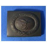 GERMAN NAZI WWII BELT BUCKLE 2 1/2" X 1 7/8" GERMAN NAZI WWII BELT BUCKLE 2 1/2" X 1 7/8"