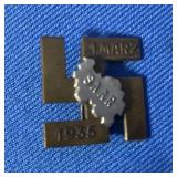 GERMAN 1935 SAAR BADGE GERMAN 1935 SAAR BADGE