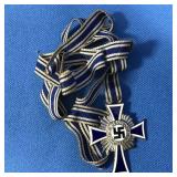 GERMAN NAZI BLUE ENAMEL MOTHER GERMAN NAZI BLUE ENAMEL MOTHER