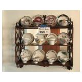 12 VINTAGE TEACUPS & SAUCERS
