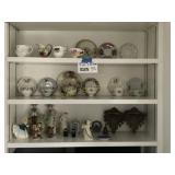 HOUSEHOLD TEACUPS & FIGURINES