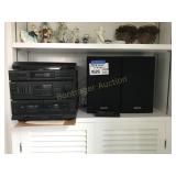 PANASONIC STEREO & SPEAKER COMPACT AUDIO SYSTEM