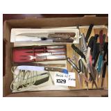 VARIOUS HOUSEHOLD KNIVES