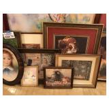 27 PIECES OF FRAMED WALL ART