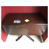 DOUBLE DROP LEAF MAHOGANY TABLE