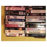 4 TRAYS CLASSIC VHS VIDEOS