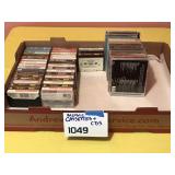 MUSIC CASSETTES & CDS