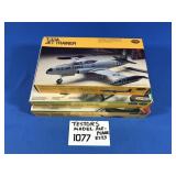 TESTORS PLASTIC MODEL AIRPLANE KITS