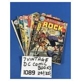 VINTAGE 20 CENT & 25 CENT DC COMIC BOOKS