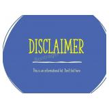 **DISCLAIMER** Do not bid here.