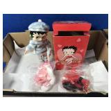 BETTY BOOP (LOT #2) - DOLLS, PARTY ITEMS, DRESSER