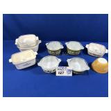 VINTAGE 17-PIECE PYREX & CORELLE WARE