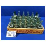 VINTAGE COCA-COLA WOOD CRATE WITH TWENTY-TWO