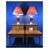 STANLEY DISTINCTIVE FURNITURE WOODEN 2-DRAWER