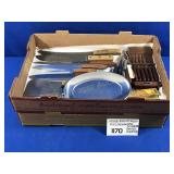 KITCHENWARE:  KNIVES, CLEAVERS, FLATWARE, ETC.