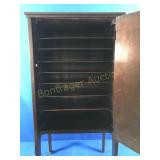 ANTIQUE/VINTAGE UDELL WOOD PIANO ROLL CABINET