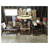 GENERAL HOUSEHOLD ITEMS, TABLES, LULLABY ROCKER