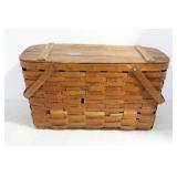 CHINA DISHWARE STORAGE CASES, PICNIC BASKET