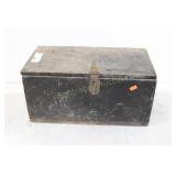 2 LATCHED WOODEN BOXES