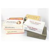 8 CIGAR ADVERTISING BOXES