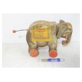 COLLECTION OF PENWAL TOYS  & ELEPHANT PULL TOY