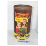 LINCOLN LOGS AND PLASTIC FIGURINES