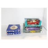 HALLMARK PLATES AND DIE CAST CARS