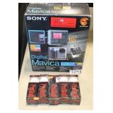 SONY DIGITAL MAVICA CAMERA IN BOX, GOLF BALLS