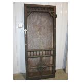 2 FARMHOUSE SCREEN DOORS