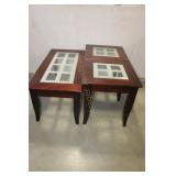 3 PIECE MATCHING COFFEE AND END TABLE SET