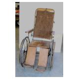 GENDRON WHEEL CO. FACTORY WOODEN WHEEL CHAIR