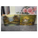 8 PAINTINGS