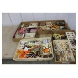 4 BOXES OF COSTUME JEWELRY