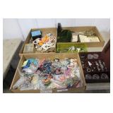 5 BOXES OF COSTUME JEWELRY