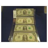 4- $1 & $2 STAR NOTES
