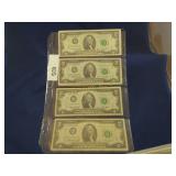 8- 1976 FEDERAL RESERVE $2 NOTES